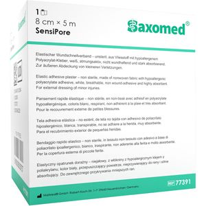 Produktbild für Pflaster Saxomed SensiPore Wundschnellverband, 1 Rolle