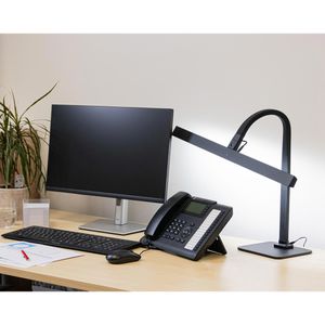 Produktbild für Schreibtischlampe Alco 939, schwarz, LED, dimmbar