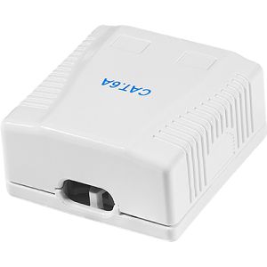 Produktbild für Netzwerkdose LogiLink NP0097, Aufputz