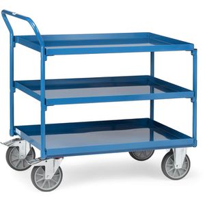 Produktbild für Tischwagen Fetra 4930, aus Metall