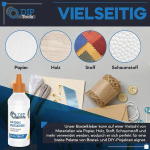 Produktbild für Alleskleber DIP-Tools Bastelkleber, 250ml