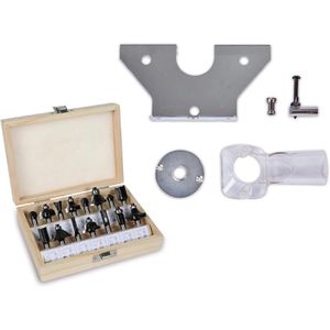 Produktbild für Oberfräse Einhell TC-RO 1155 Kit, 4350474, Netzbetrieb, 1100 W