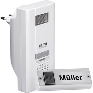 Türklingel Grothe Mistral 400M, LED-Blinken, 500m Funk, Set