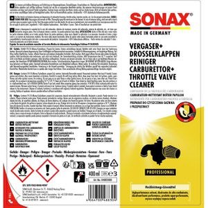 Produktbild für Industriereiniger Sonax Vergaser+Drosselklappen