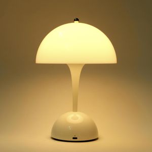 Produktbild für Tischlampe Rolf-Kern Stil, weiß, LED, warmweiß