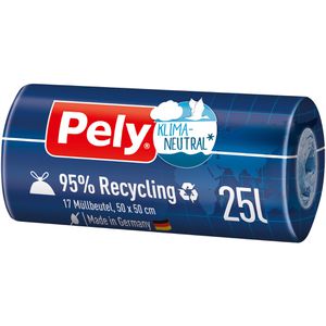 Müllbeutel Pely KLIMA-NEUTRAL, 25 Liter