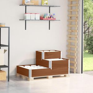 Produktbild für Palettenaufsatz vidaXL 4010316, braun, Holz