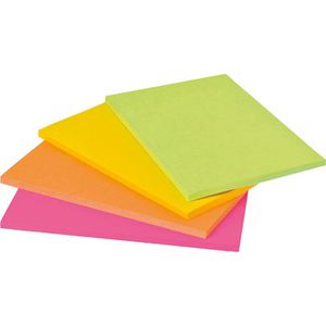 Produktbild für Haftnotizen Post-it Super Sticky Big Notes, neon