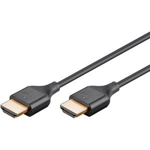 Produktbild für HDMI-Kabel Goobay Slim 75299 HDMI 2.1, vergoldete Stecker