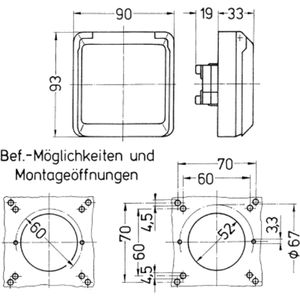 Produktbild für Steckdose Mennekes Cepex 4984, IP44, Aufputz