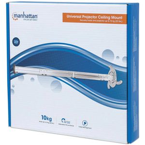 Produktbild für Beamer-Deckenhalterung Manhattan 424820, grau