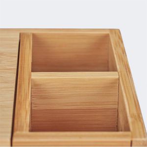 Produktbild für Taschentuchbox Relaxdays 10028811, aus Bambus