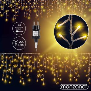 Produktbild für Lichterkette Monzana 103439, 200LED, innen + außen