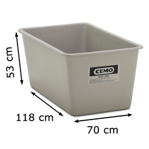 Produktbild für Großbehälter CEMO 1161, 300 Liter