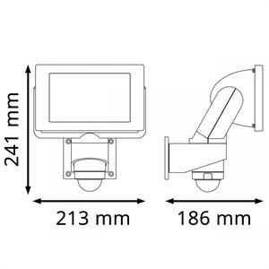 Produktbild für LED-Außenstrahler Steinel L 300 S, IP44 wasserfest