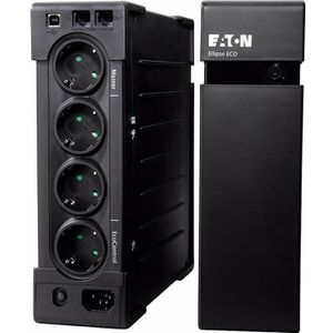 Eaton USV Ellipse ECO 650 USB DIN, EL650USBDIN, 4 Ausgänge, Schuko, 650 VA  – Böttcher AG