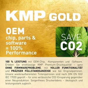 Produktbild für Tinte KMP Gold für HP 963XL, 3JA28AE