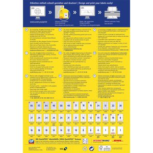 Produktbild für Universaletiketten Zweckform 4781-65, weiß