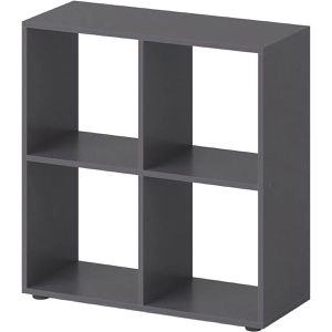 Produktbild für Bücherregal Vicco Tetra, grau