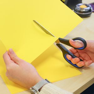 Produktbild für Büroschere TipTop-Office mit Softgrip