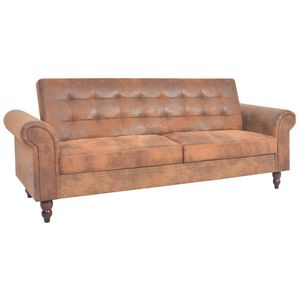 Sofa vidaXL 245584, mit Schlaffunktion