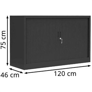 Produktbild für Rollladenschrank Lüllmann 555129, aus Metall