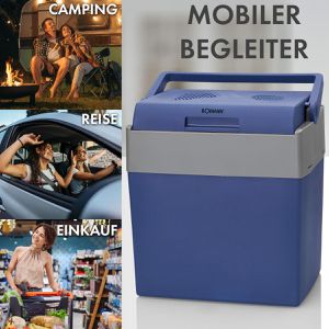 Produktbild für Kühlbox Bomann KB 6012.1 CB blau, 28 Liter
