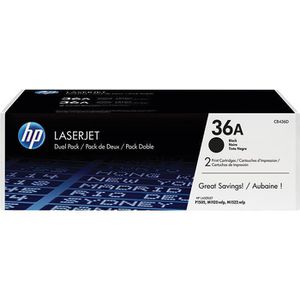 Toner HP 36A, CB436AD Doppelpack