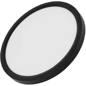 LED-Panel Enovalite ELED300216, schwarz, Ø 30 cm