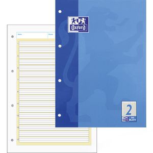 Produktbild für Arbeitsblock Oxford 100050341, A4, liniert