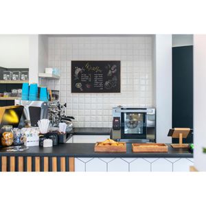 Produktbild für Kreidetafel Bi-Office New Basic PM39010115, schwarz