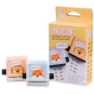 Produktbild für Motivstempel Trodat Little Dots Rechenrally Set, Kunststoff