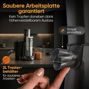 Produktbild für Entsafter Proficook PC-AE 1326, Zentrifugalentsafter