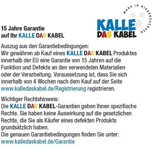 Produktbild für Verlängerungskabel Kalle-das-Kabel für außen IP54