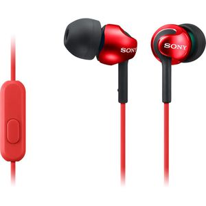 Kopfhörer Sony MDR-EX110APR, rot