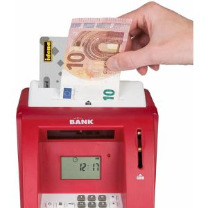Produktbild für Spardose Idena Geldautomat mit Sound