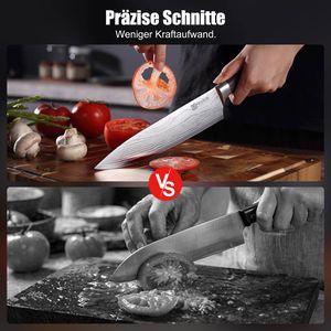 Produktbild für Kochmesser Paudin Universal Classic N1, mit Pakkaholzgriff