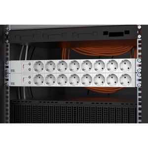 Produktbild für Steckdosenleiste Bachmann 333.404, PDU, 2m Kabel