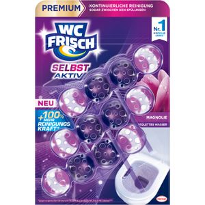Produktbild für WC-Duftspüler WC-Frisch Premium Selbst Aktiv Violett Magnolie