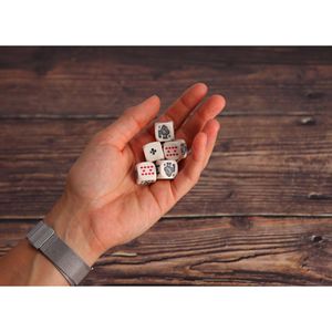 Produktbild für Würfelspiel Piatnik 297090, Pokerwürfel