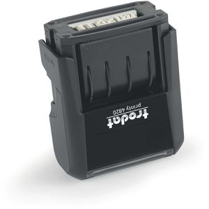 Produktbild für Datumstempel Trodat Printy 4820, schwarz, selbstfärbend
