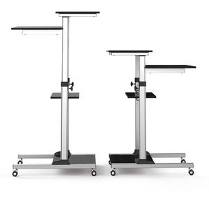 Produktbild für Computertisch LogiLink BP0070m, mit Rollen