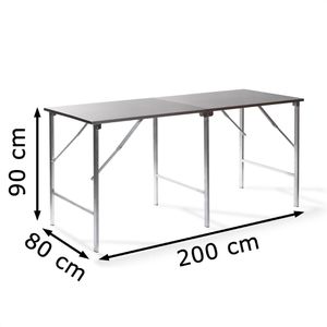 Produktbild für Klapptisch Feros 23100, aus Metall