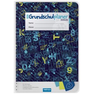 Trötsch Schülerkalender Grundschulplaner Buchstaben, 2025/2026, A5, Ringbuch mit Softcover, 1 Woche = 2 Seiten