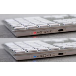 Produktbild für Tastatur CHERRY KW 9100 Slim JK-9110DE-1