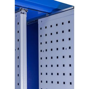 Produktbild für Werkzeugschrank Güde VAS T02 40716, aus Metall, blau / grau