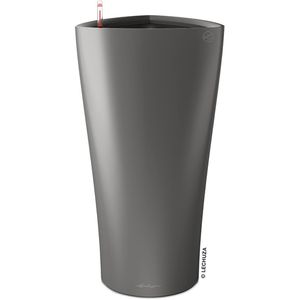 Produktbild für Übertopf Lechuza DELTA 40, anthrazit metallic, 39 x 76 x 39 cm