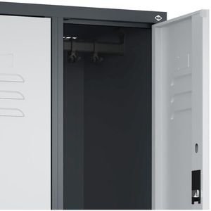 Produktbild für Spind CP-Möbel Classic PLUS, lichtgrau