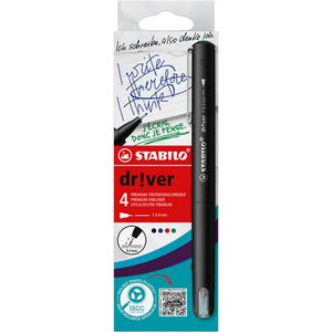 Produktbild für Fineliner Stabilo dr!ver F, EO1088/4-01, farbig sortiert