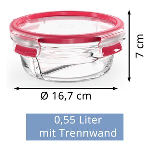Produktbild für Frischhaltedose Emsa Clip&amp;Close N1040200, aus Glas